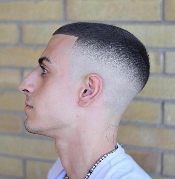 Men's Military Fade Haircuts