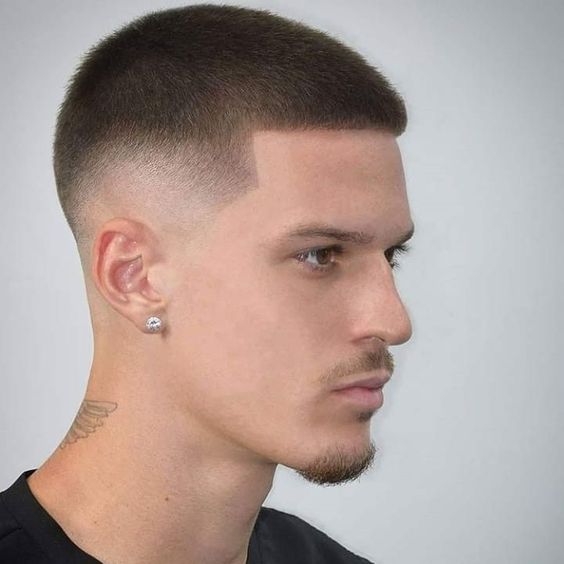 Men's Military Fade Haircuts