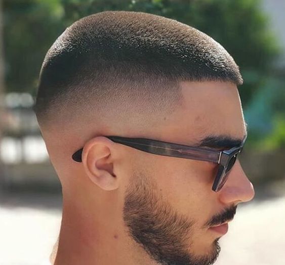 Men's Military Fade Haircuts