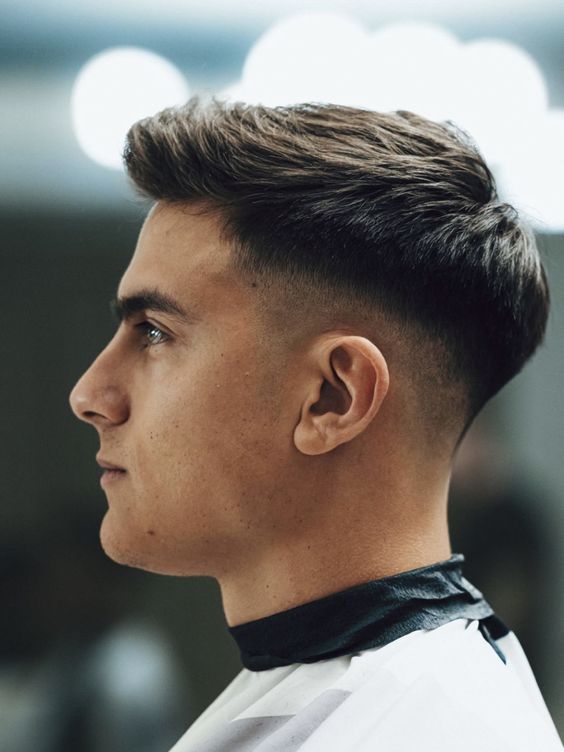 Cortes de Cabelo Masculino Degradê com Topete