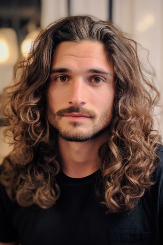 Coupes de cheveux longues pour hommes avec un volume naturel