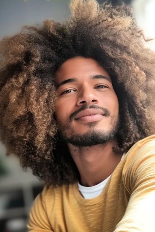 Cortes de pelo largos para hombres con volumen natural.