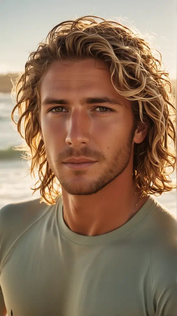 Cortes de Cabelo Masculino Longo Surfer Hair 