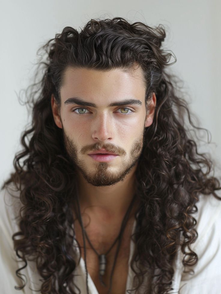 Long Wavy Haircuts for Men