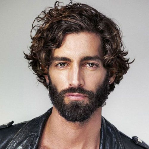 Wavy Shag Haircuts for Men