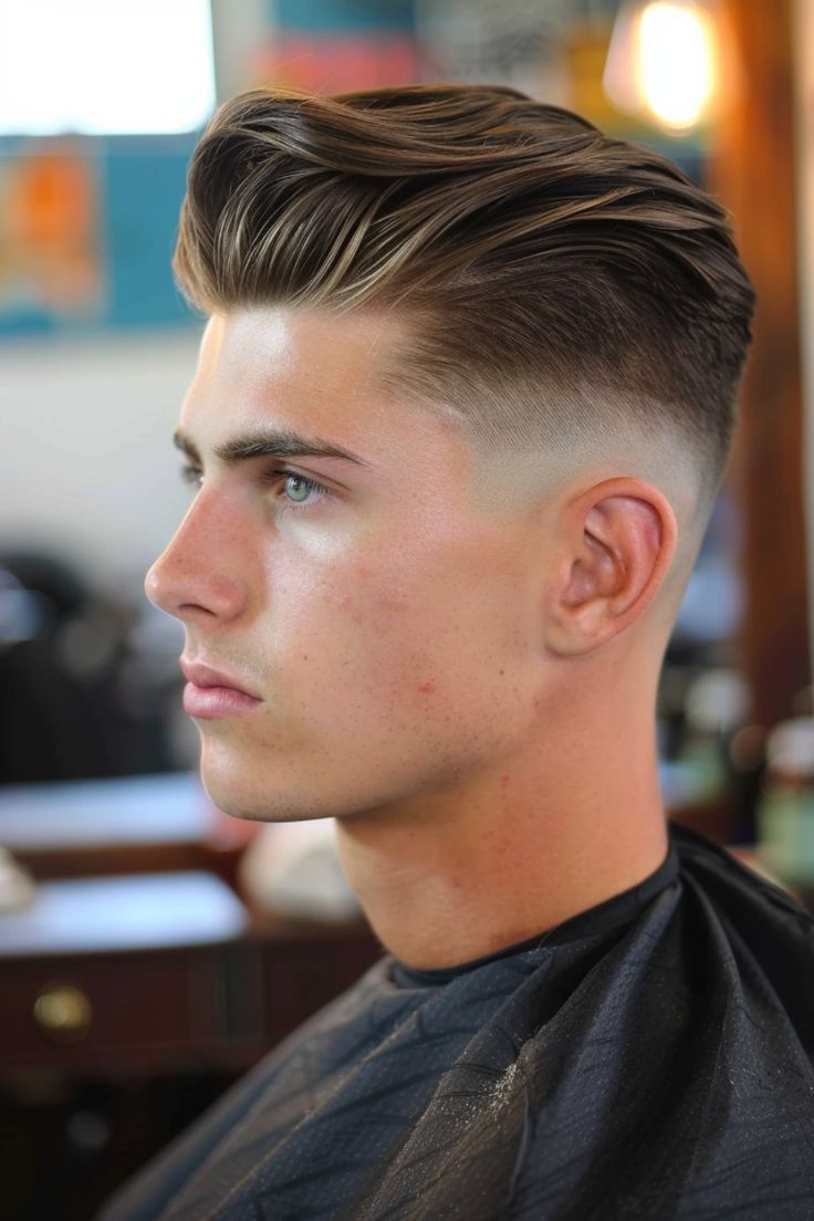 Updated Pompadour Men's Haircuts