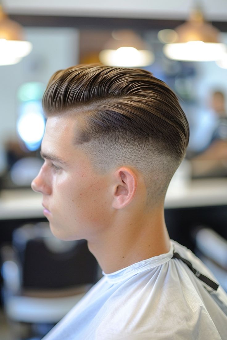 Updated Pompadour Men's Haircuts