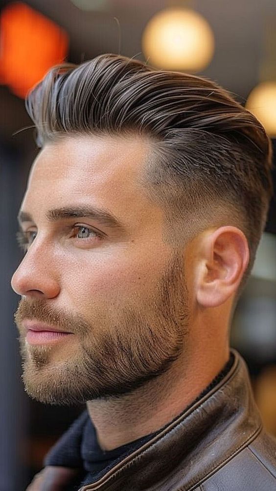 Updated Pompadour Men's Haircuts