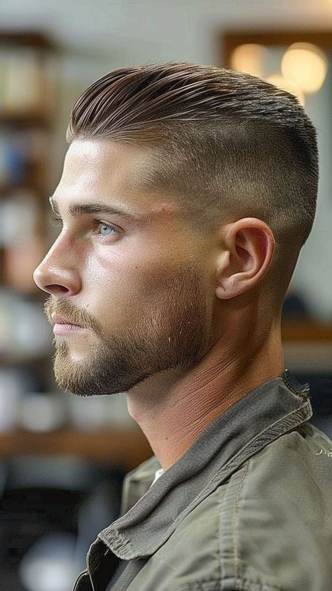 Cortes de pelo copete social para hombres