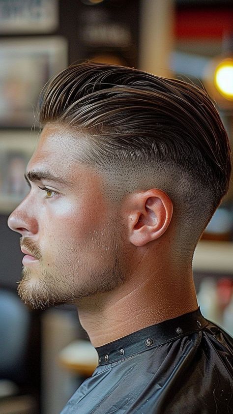 Men's Haircuts Social Pompadour