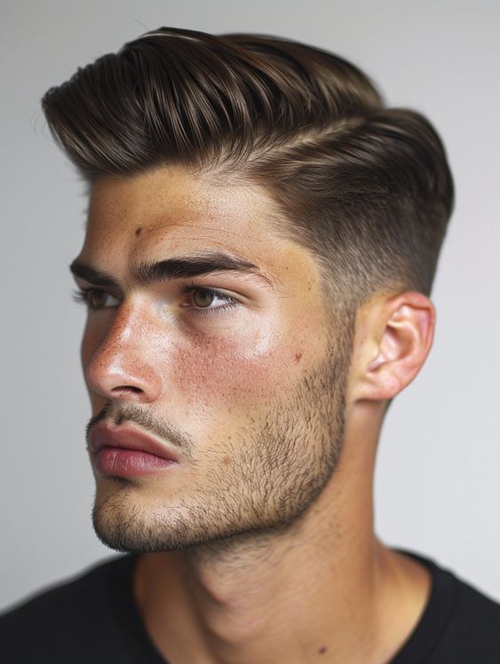 Cortes de Cabelo Masculino Side Part