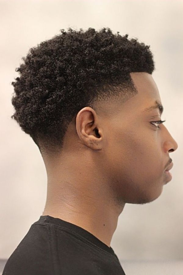 Men's Social Faded Taper Haircuts