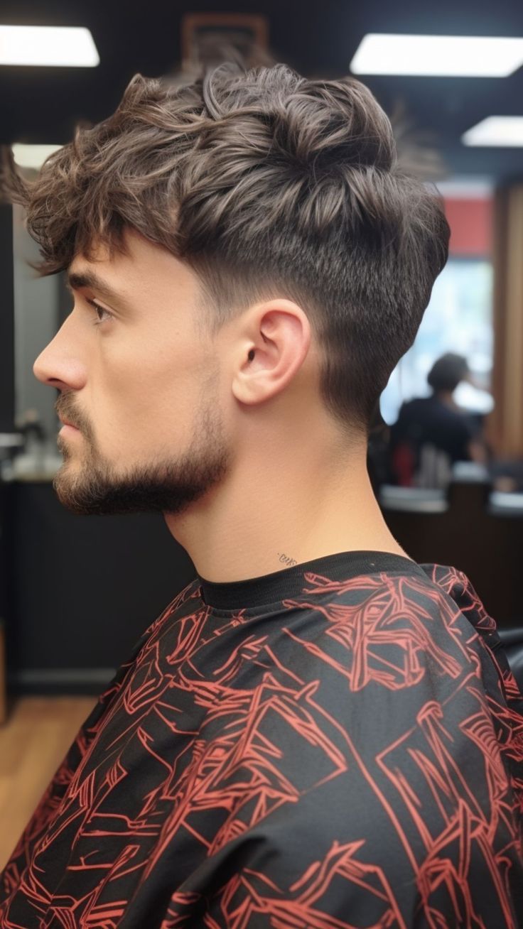 Cortes de pelo clásicos para hombres con desvanecimiento cónico