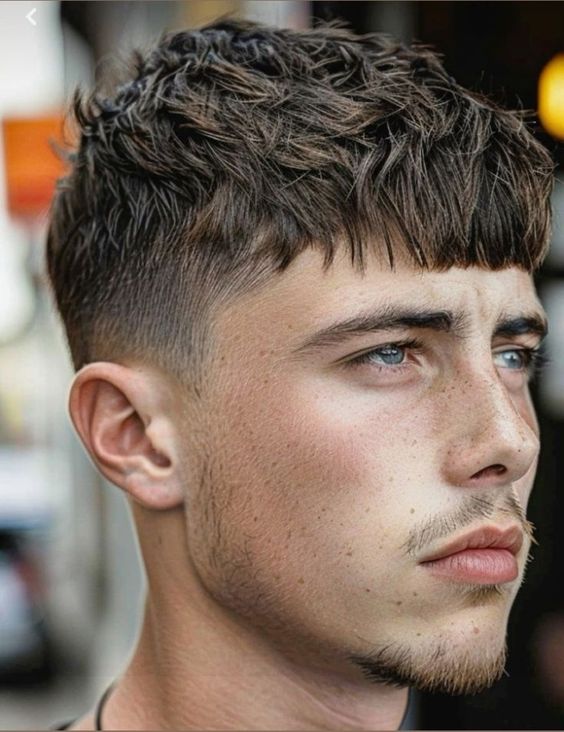 Coupes de cheveux César pour hommes