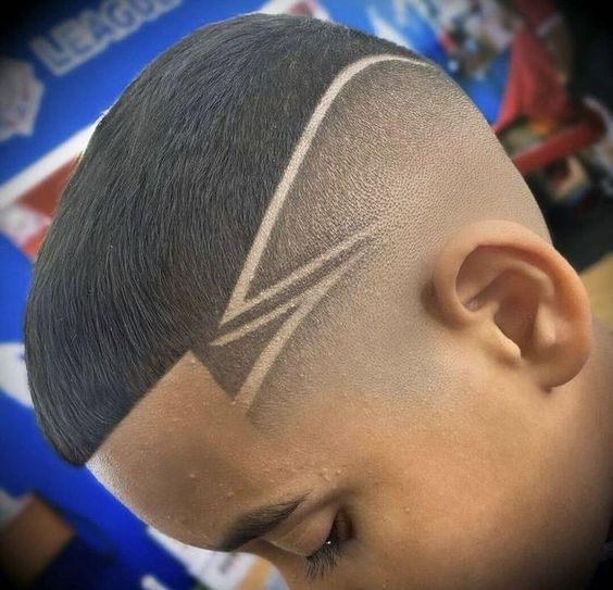 Men's Haircuts Geometric Line