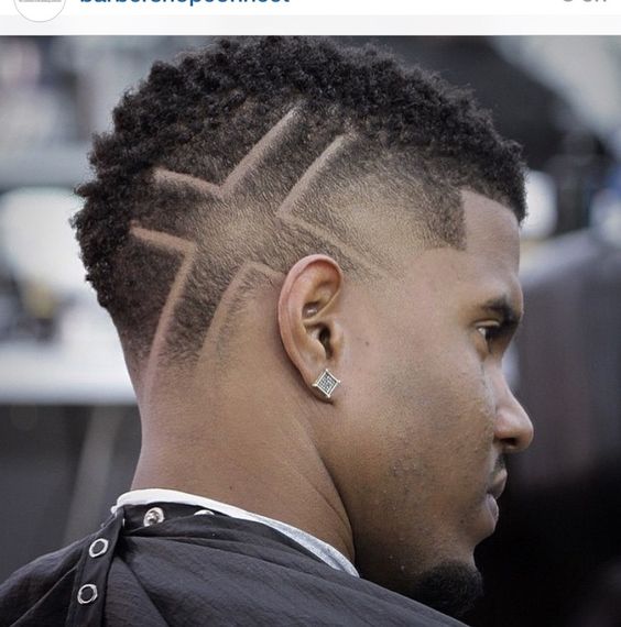 Men's Haircuts Geometric Line