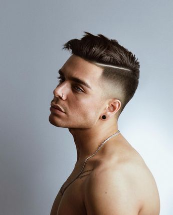 Men's Haircuts Classic Side Part