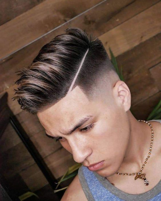 Men's Haircuts Classic Side Part