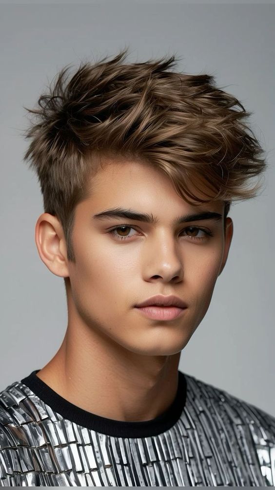 Cortes de pelo para hombres Quiff deconstruido