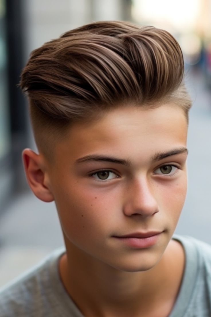 Coupes de cheveux pour hommes Quiff déconstruit