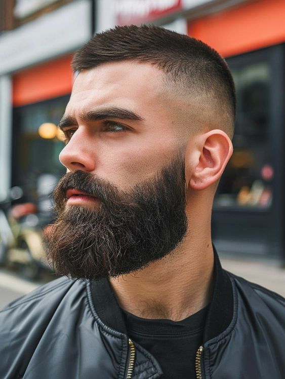 TENDANCES ET INSPIRATIONS POUR LA BARBE Barbe Complète