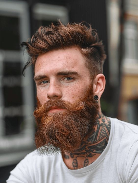 TENDENZE E ISPIRAZIONI PER LA BARBA DISCONNESSA