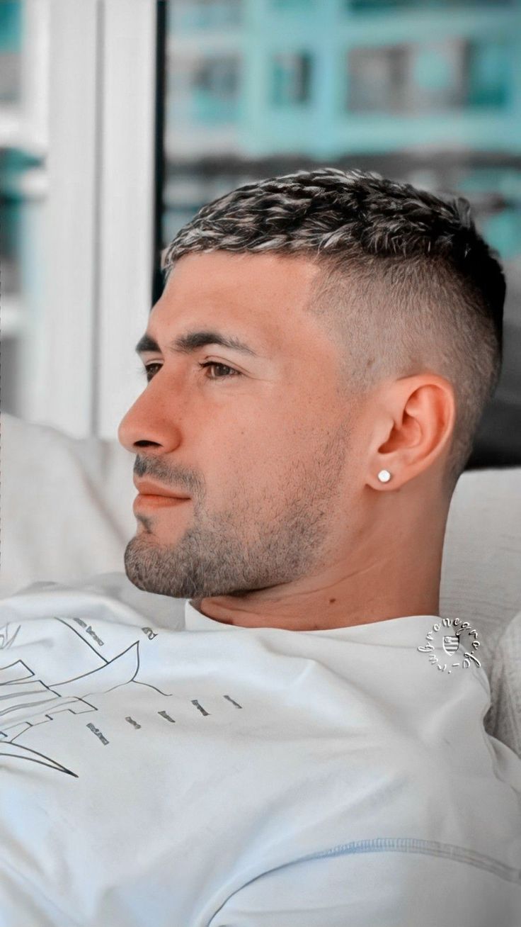 Cabelo Masculino Com Luzes