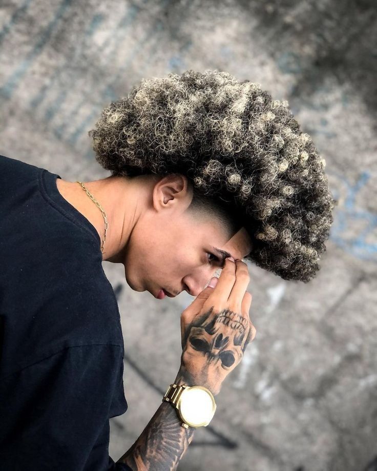 Cabelo Masculino Com Luzes