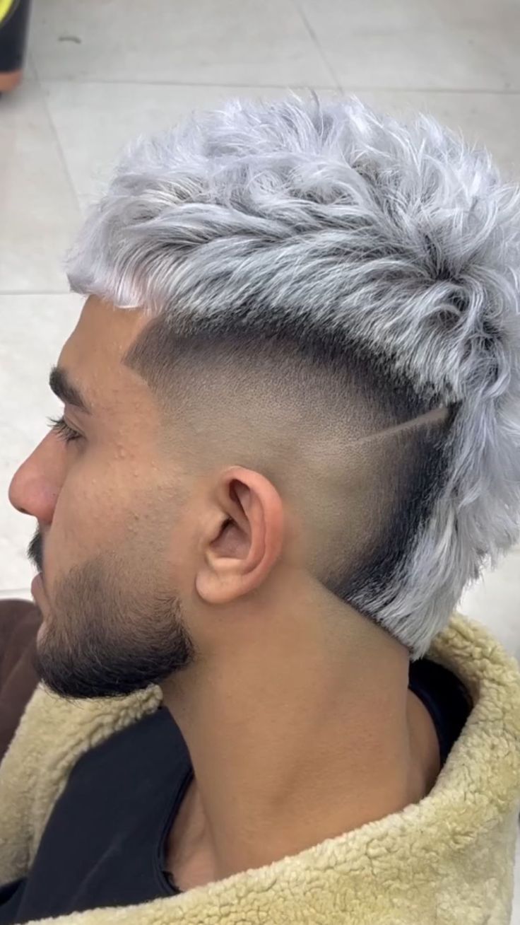 Cabelo Masculino Com Luzes