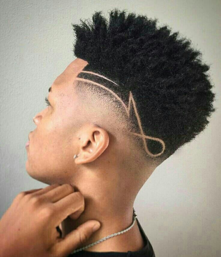 Corte Masculino Com Risco