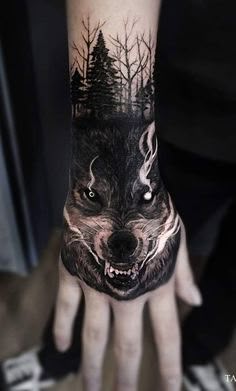 Tatuagem na Mão Masculino