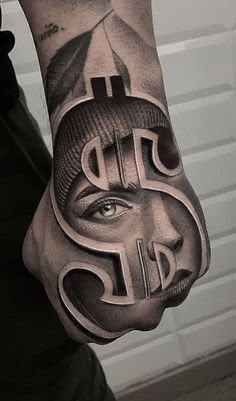 Tatuagem na Mão Masculino
