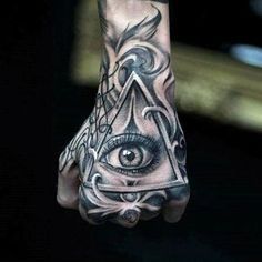 Tatuagem na Mão Masculino