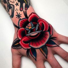 Tatuagem na Mão Masculino