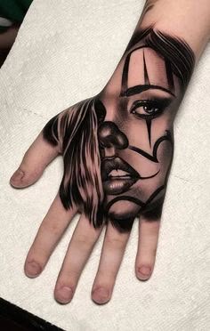 Tatuagem na Mão Masculino