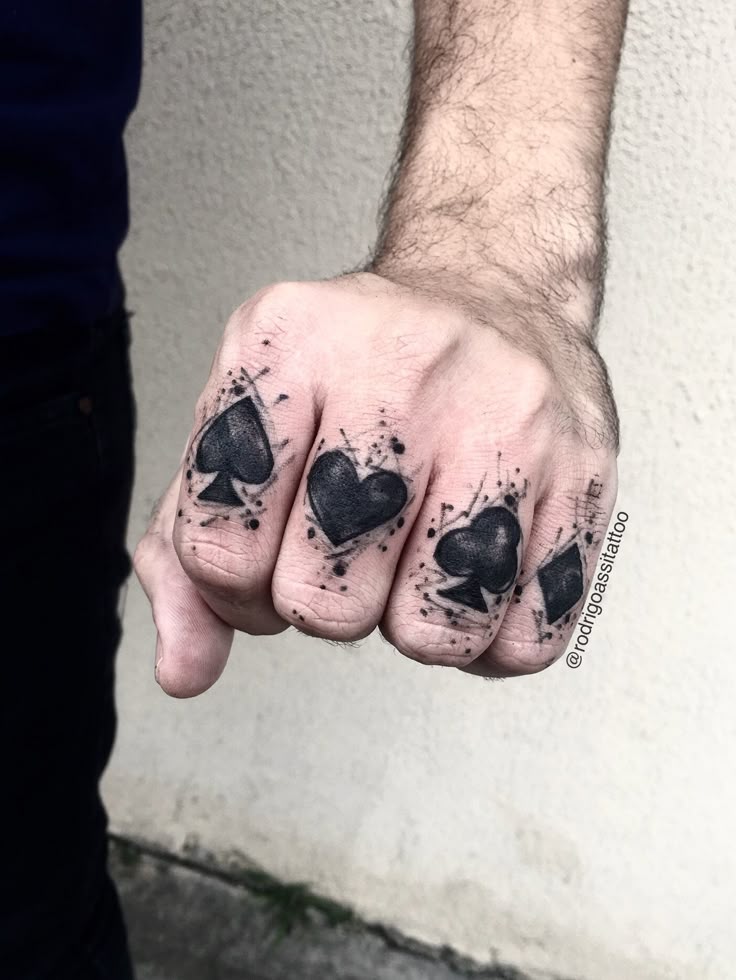 Tatuagem na Mão Masculino