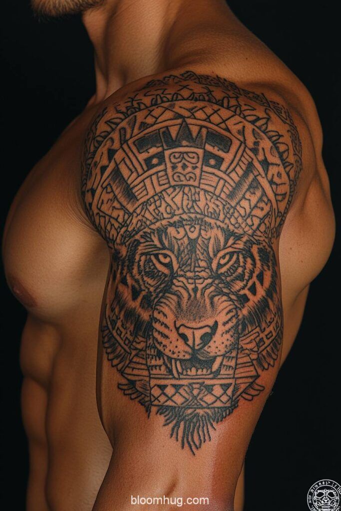 Tatuagem Masculina no Ombro