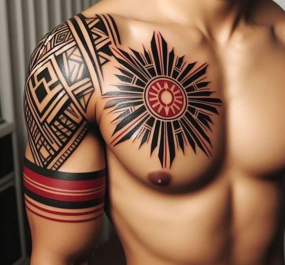 Tatuagem Masculina no Ombro