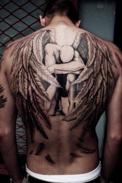 Tatuagem Masculina nas Costas