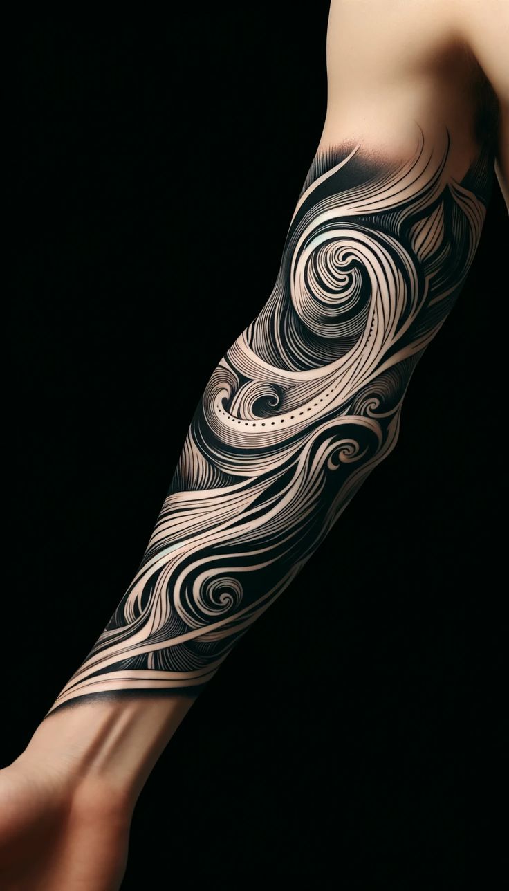 Tatuagem Masculina no Antebraço