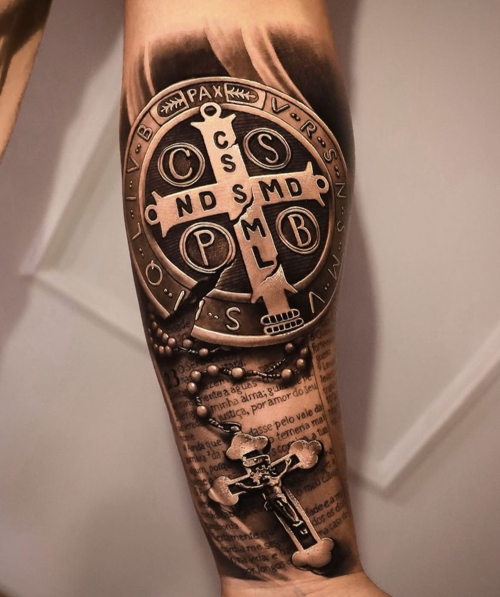 Tatuagem Masculina no Antebraço