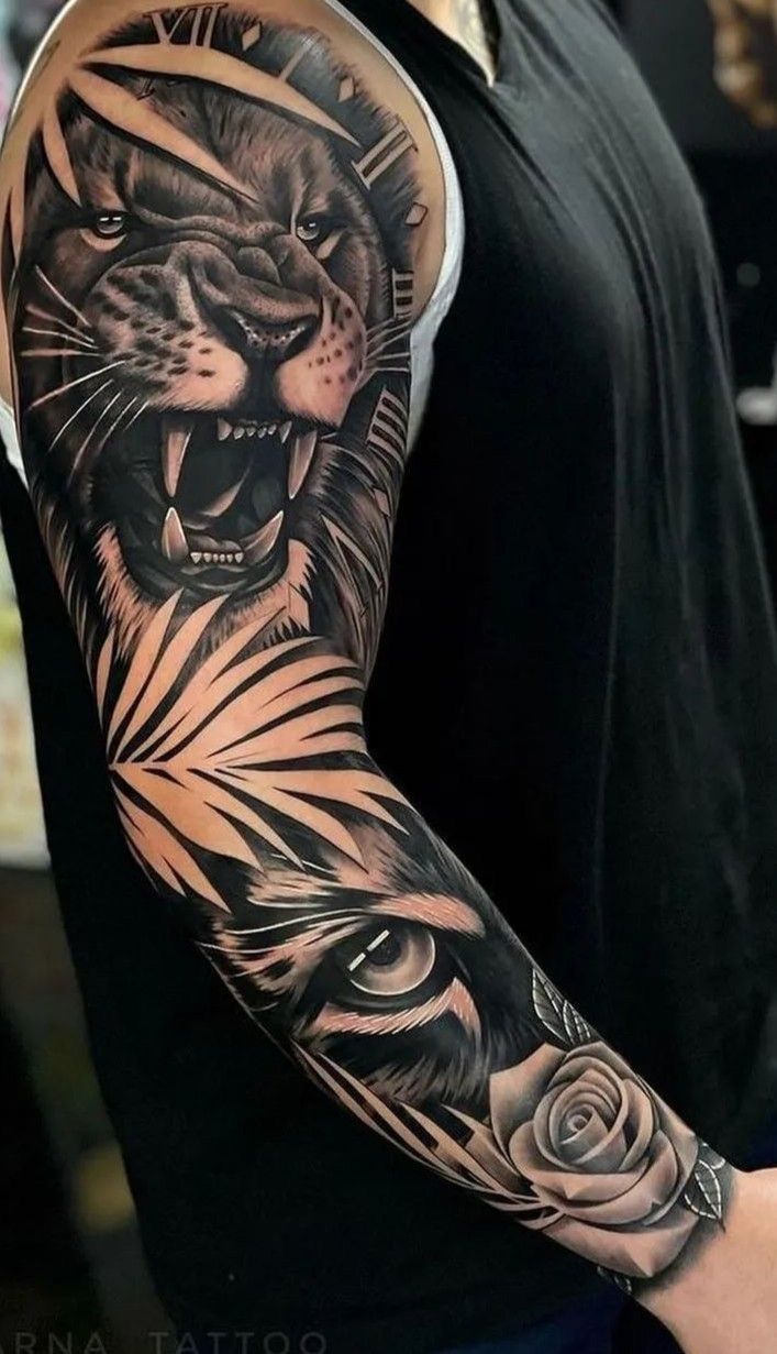 Tatuagem Masculina nos Braços