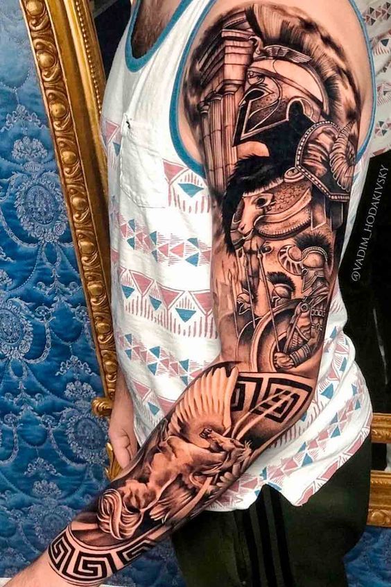 Tatuagem Masculina nos Braços