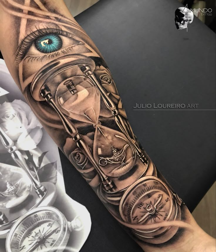 Tatuagem Masculina nos Braços