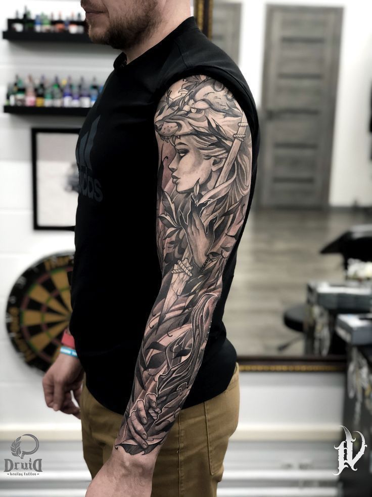 Tatuagem Masculina nos Braços