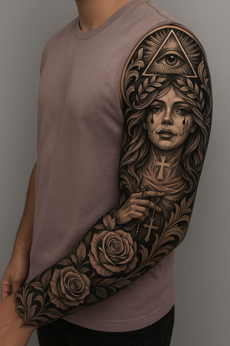 Tatuagem Masculina nos Braços