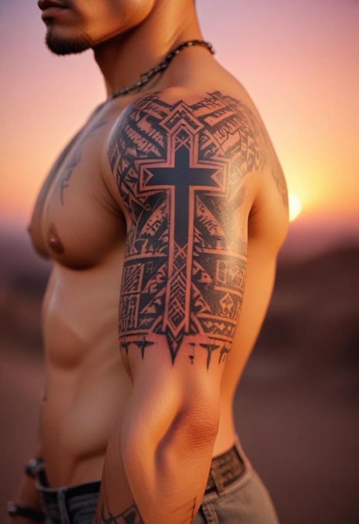 Tatuagem Masculina nos Braços