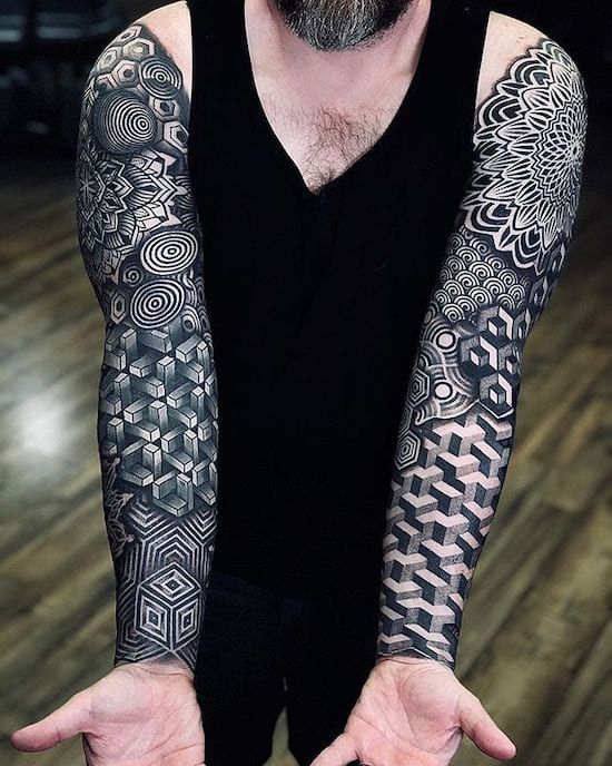 Tatuagem Masculina nos Braços