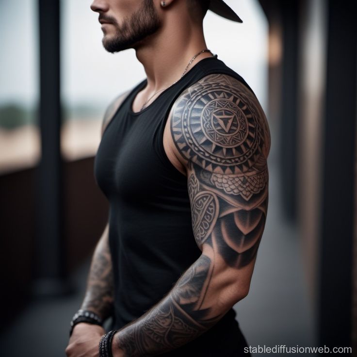 Tatuagem Masculina nos Braços