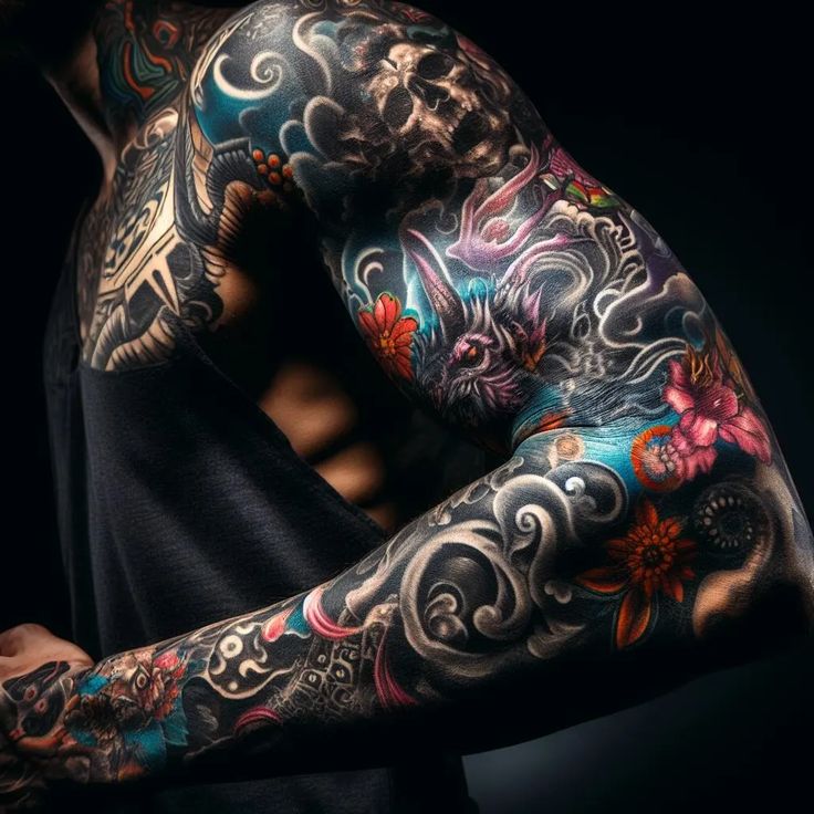 Tatuagem Masculina nos Braços